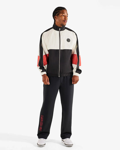 Axis Jacket - Crimson Red / Off White