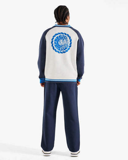 Insignia Sweater - Navy / Off White