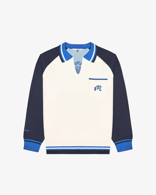 Insignia Sweater - Navy / Off White