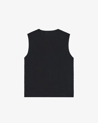 Swell Reversible Vest - Crimson Red / Black