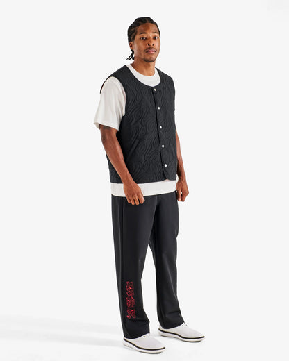 Swell Reversible Vest - Crimson Red / Black