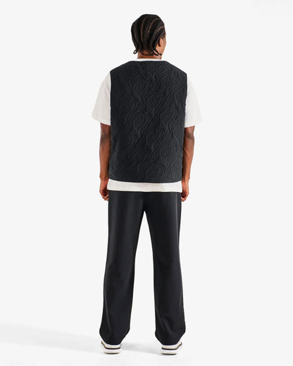 Swell Reversible Vest - Crimson Red / Black
