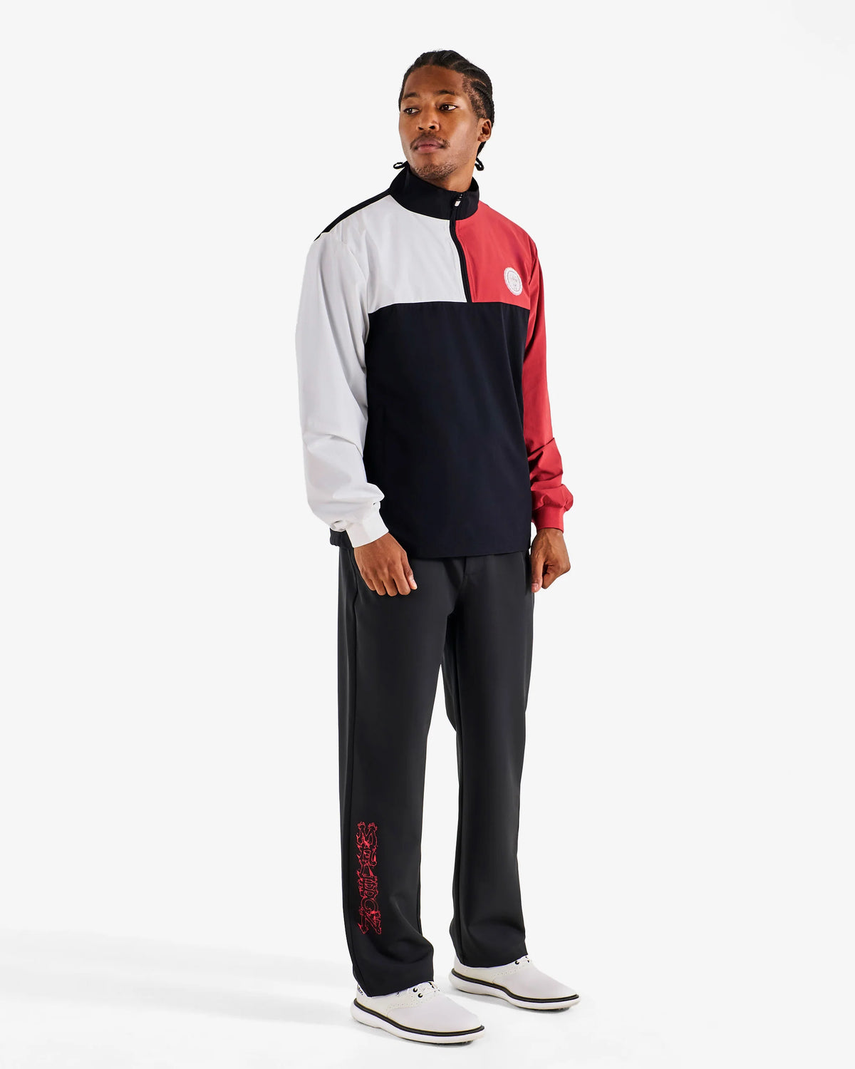 Insignia Jacket - Crimson Red / Black