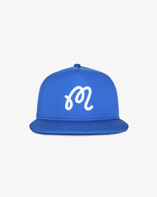M Chain Stitch Snapback - Imperial Blue
