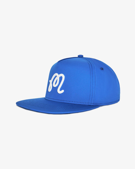 M Chain Stitch Snapback - Imperial Blue