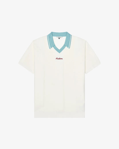 Mountain Knit Polo - Ivory