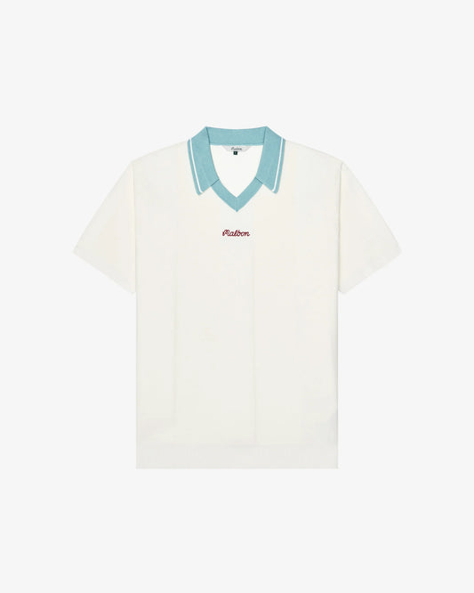 Mountain Knit Polo - Ivory