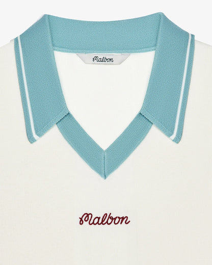 Mountain Knit Polo - Ivory