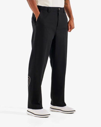 Twill La Perla Pant - Black