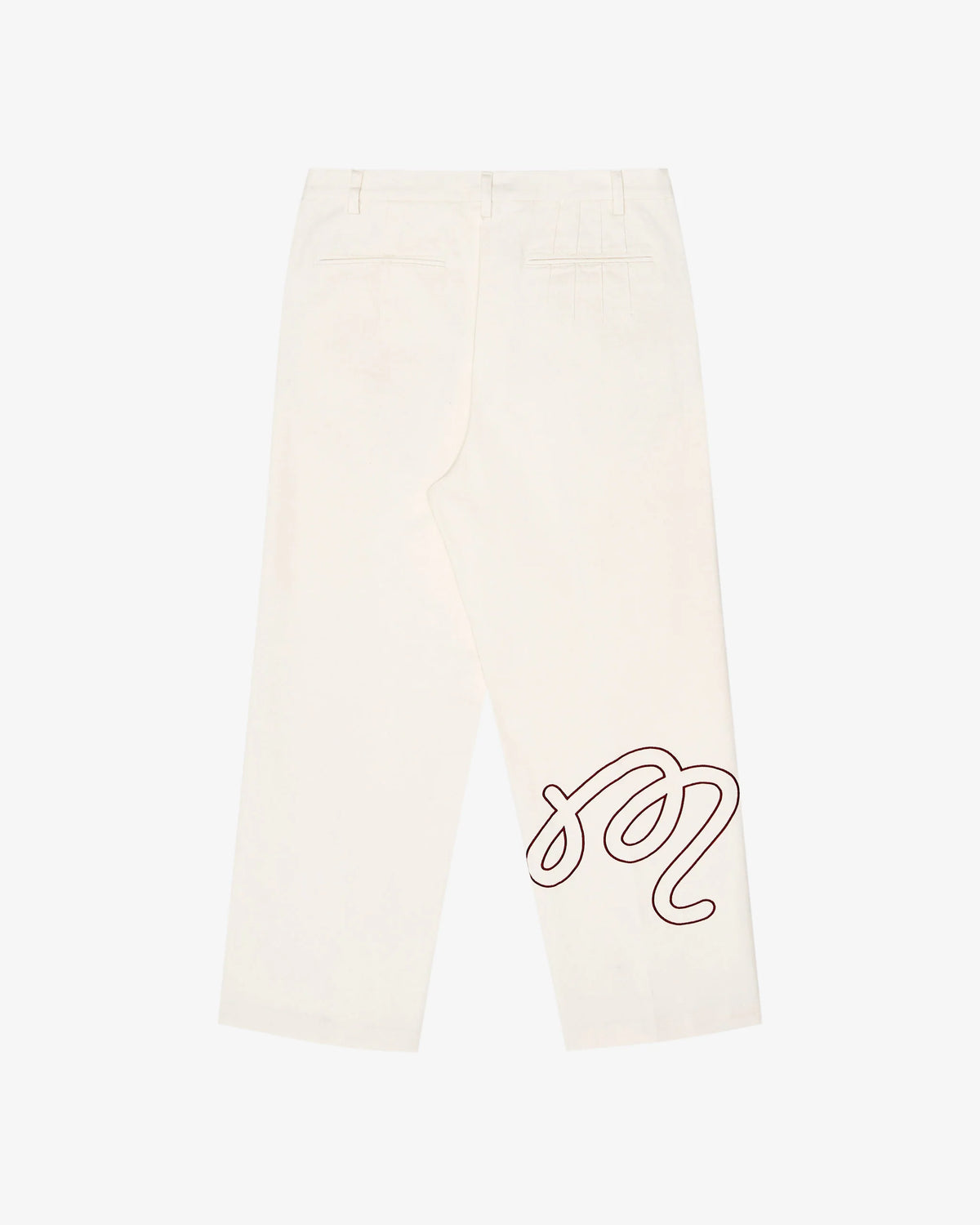 Twill La Perla Pant - Ivory