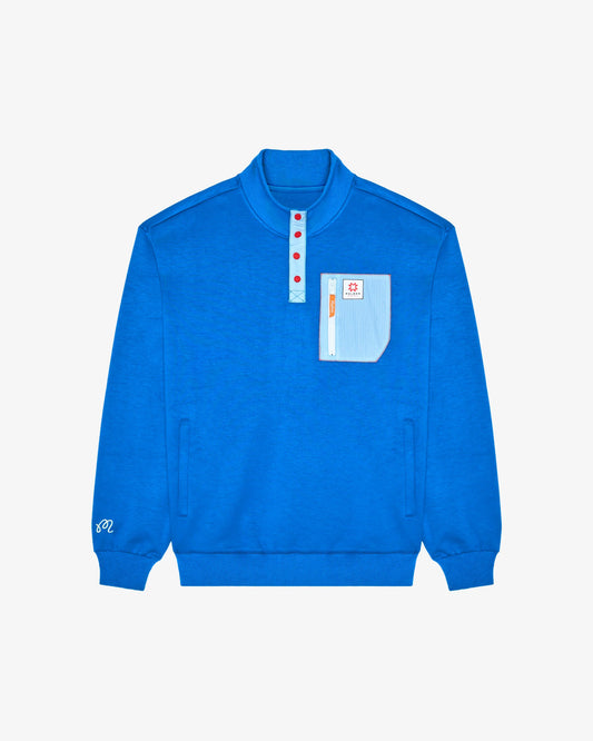 Mountain Sweatshirt - Royal / Ice Blue