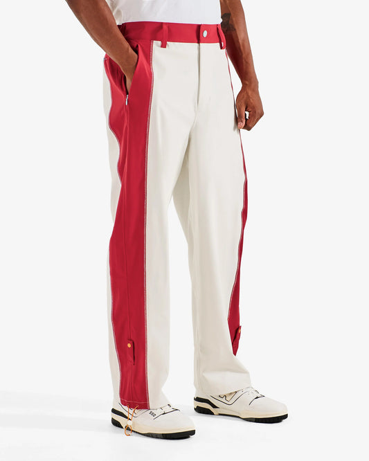 Mountain All Weather Pant - Ivory / Scarlet