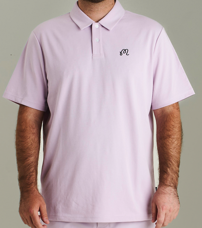 Fairway Jersey Baldwin Polo - Digital Lavender