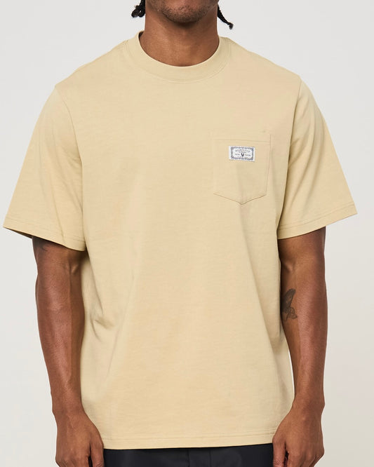 Vista Care Tee - Pale Olive Green