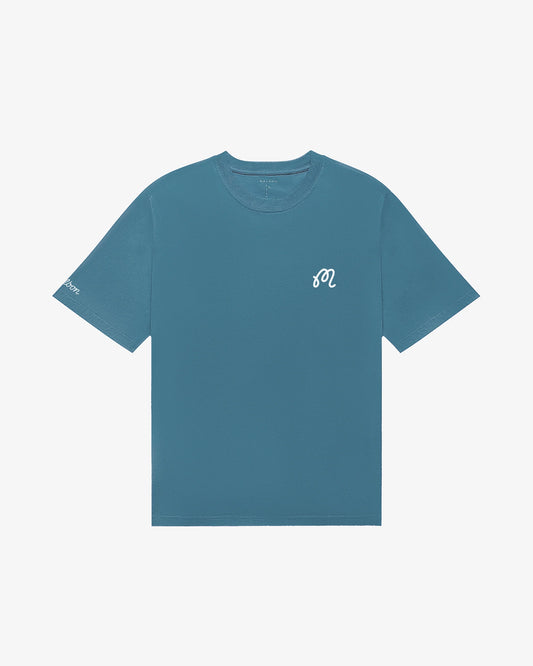 Bermuda Tee - Aegean Blue