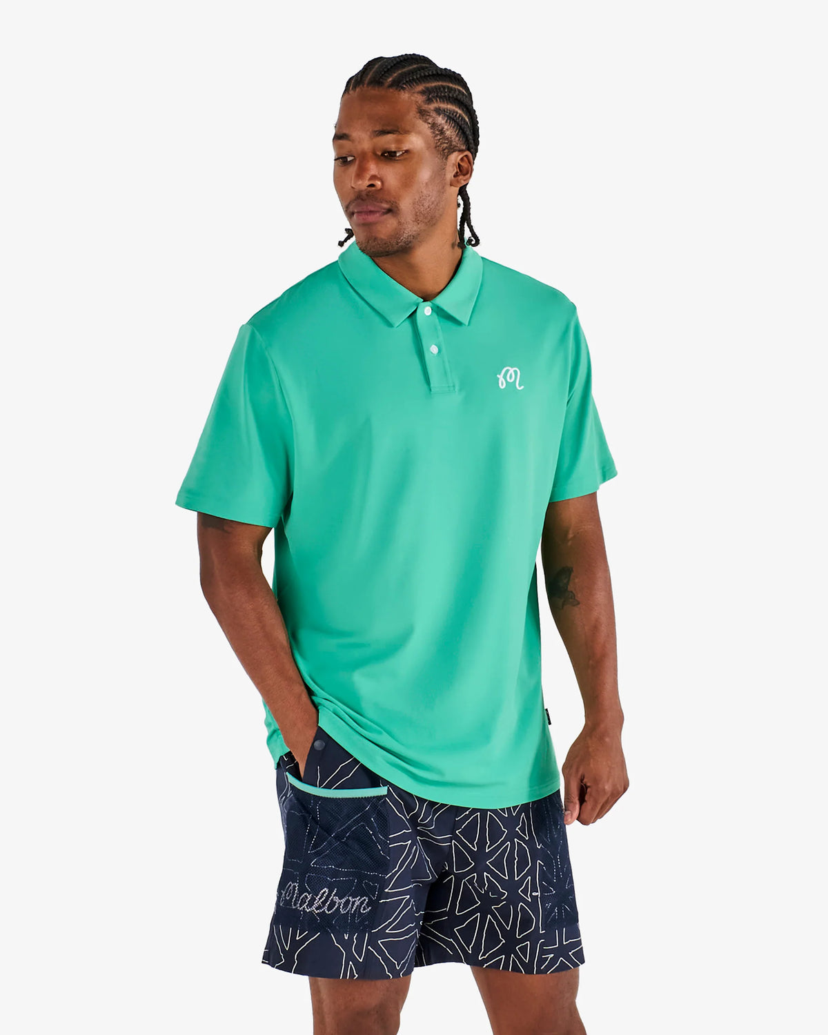 Fairway Polo - Marine Green
