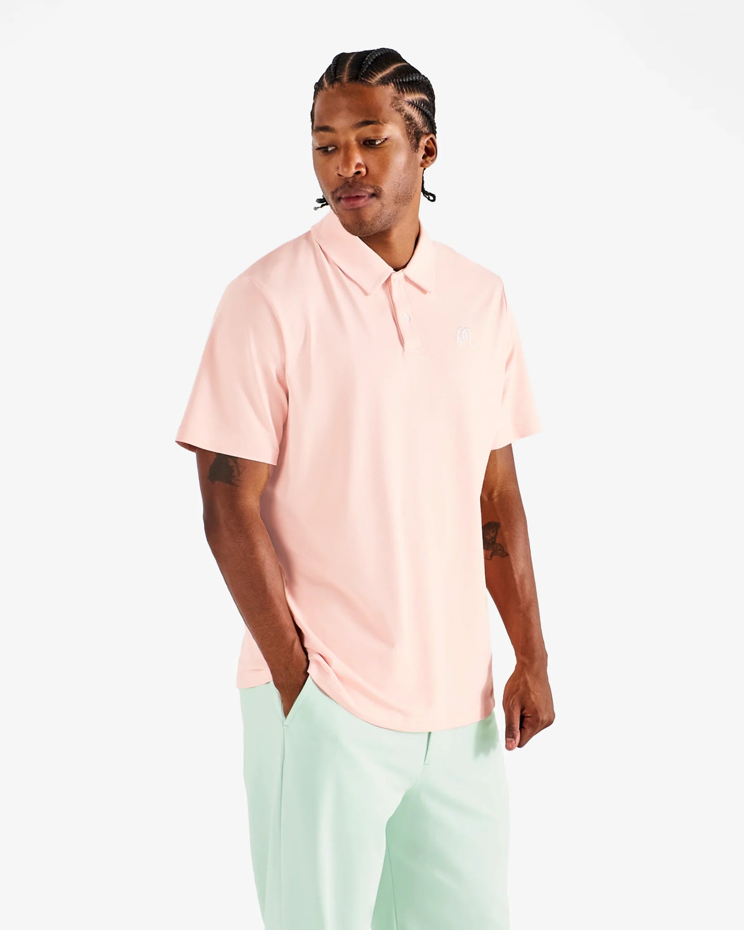 Fairway Polo - Rosy Touch
