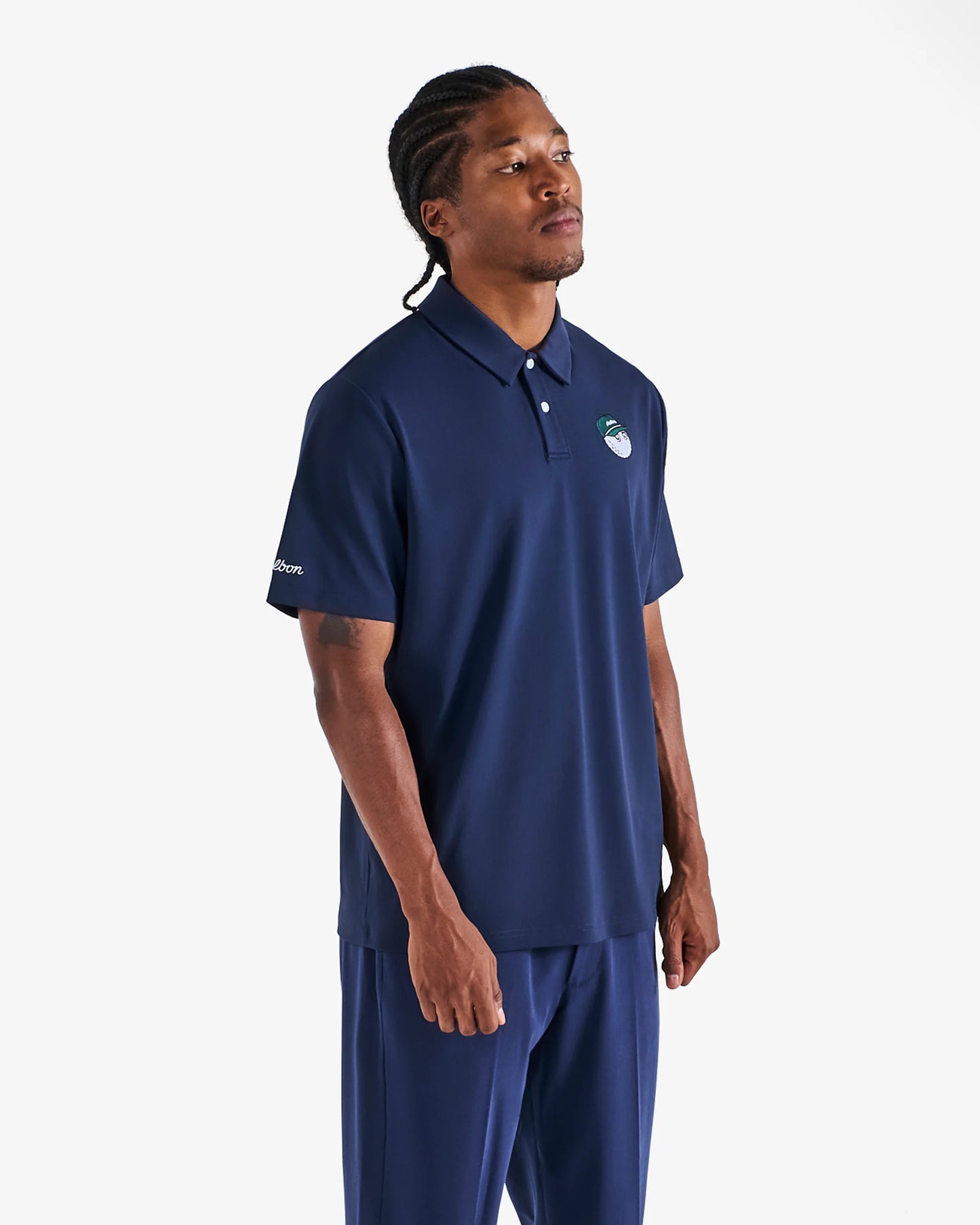 Fairway Baldwin Polo - Navy