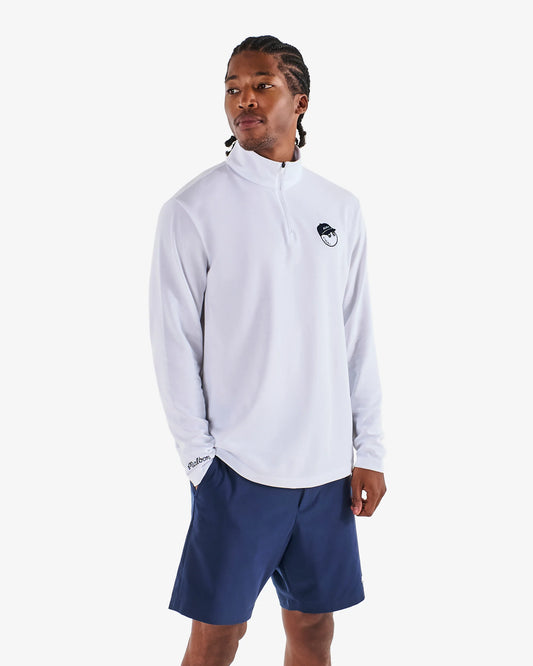 Flyer Mid Layer - White