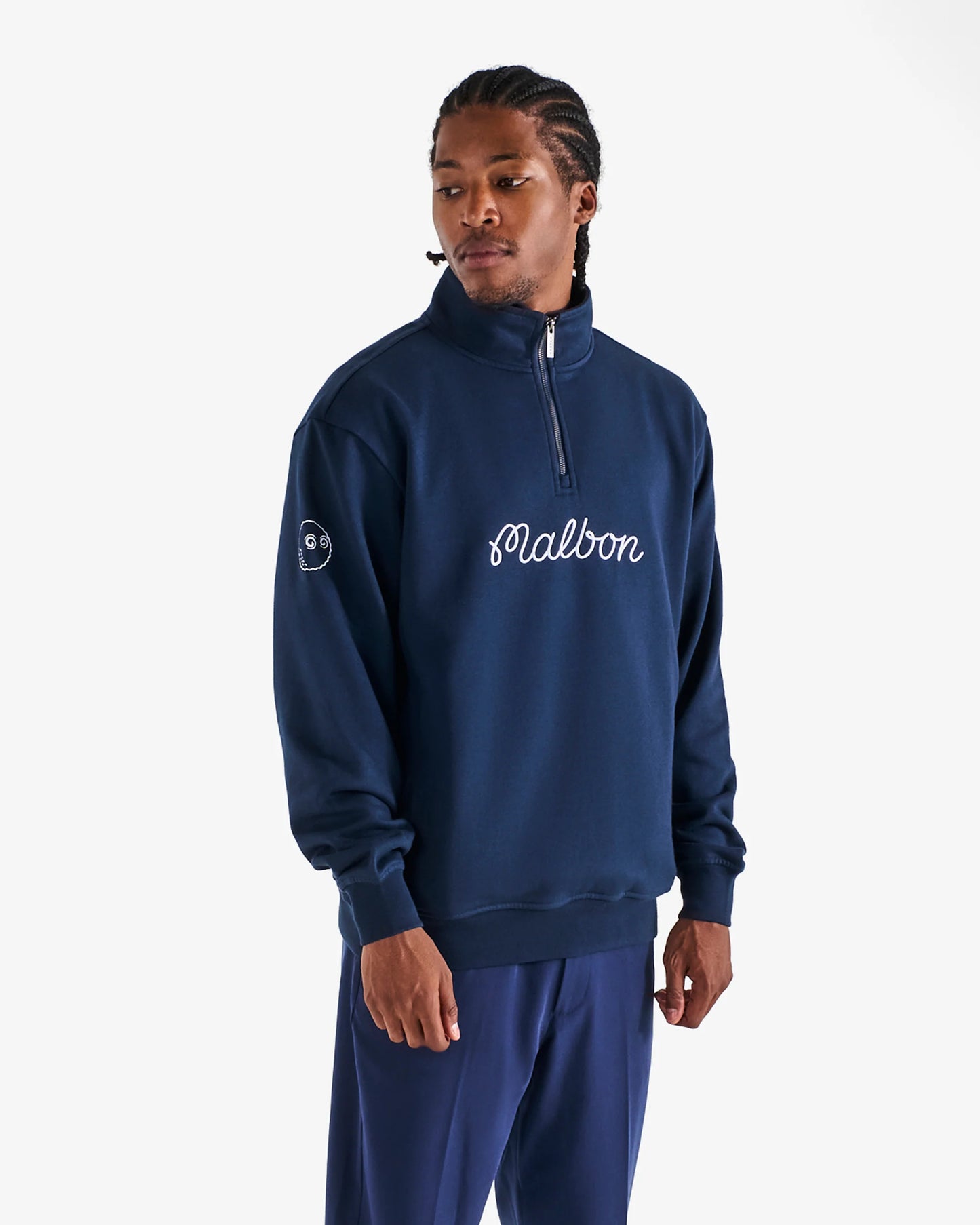 Collegiate Sweatshirt - Navy