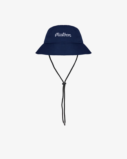 Malbon Bucket Hat - Navy