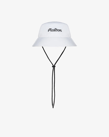 Malbon Bucket Hat - White