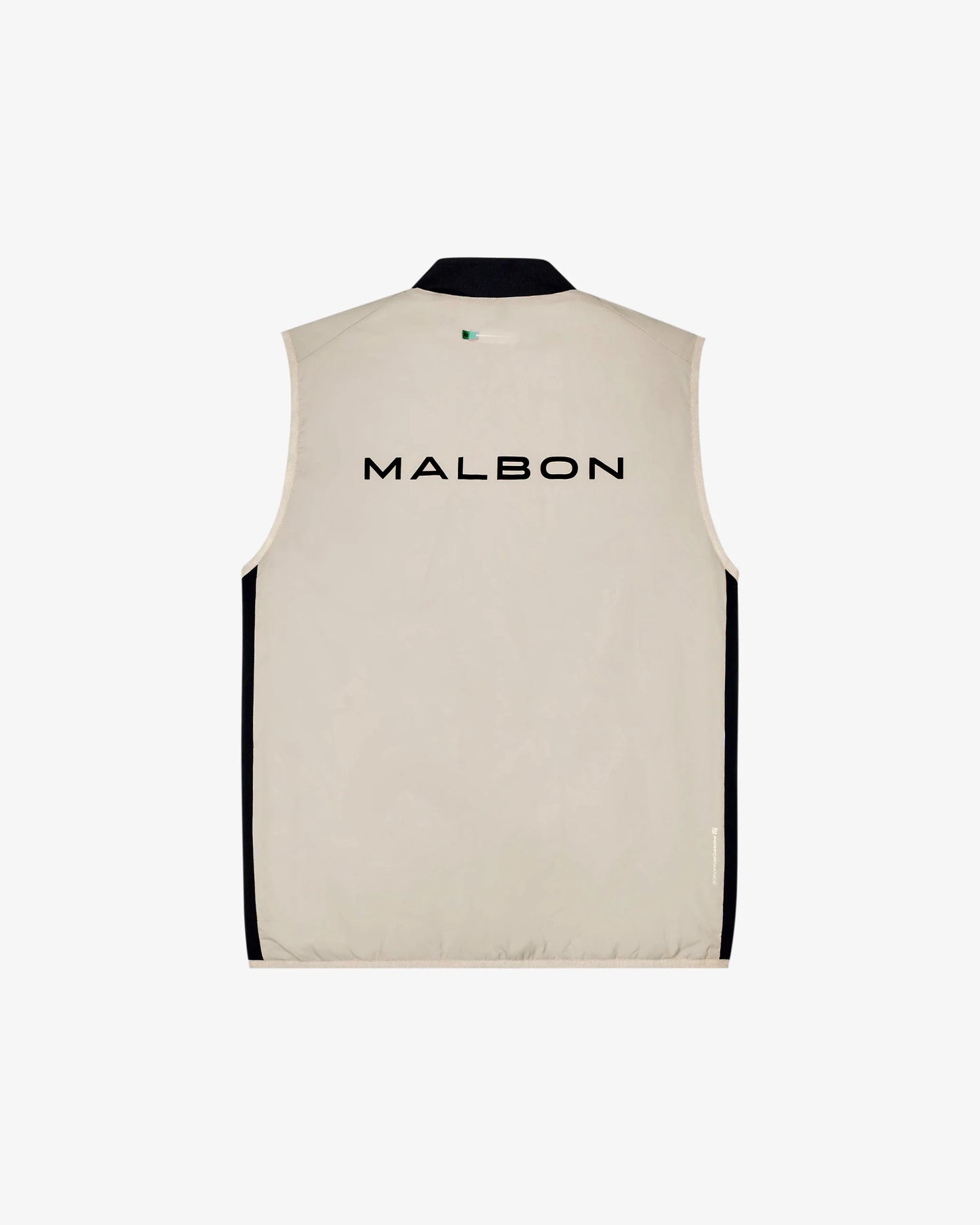 Performance Ribbed Panel Vest - Tan