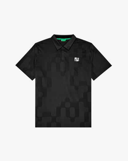 Performance Mesh Polo - Black
