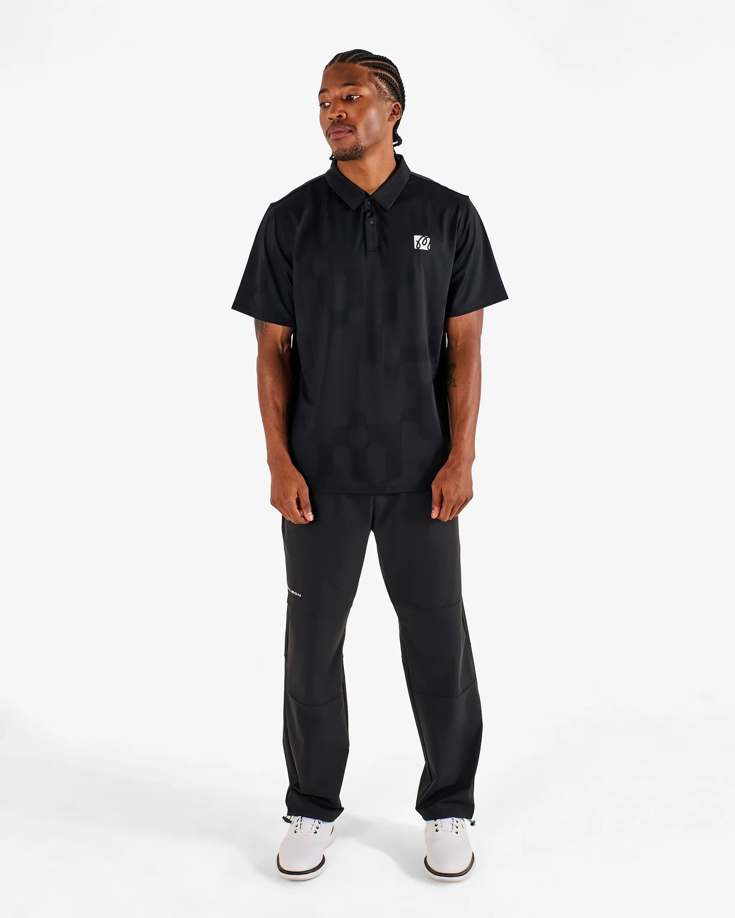 Performance Mesh Polo - Black