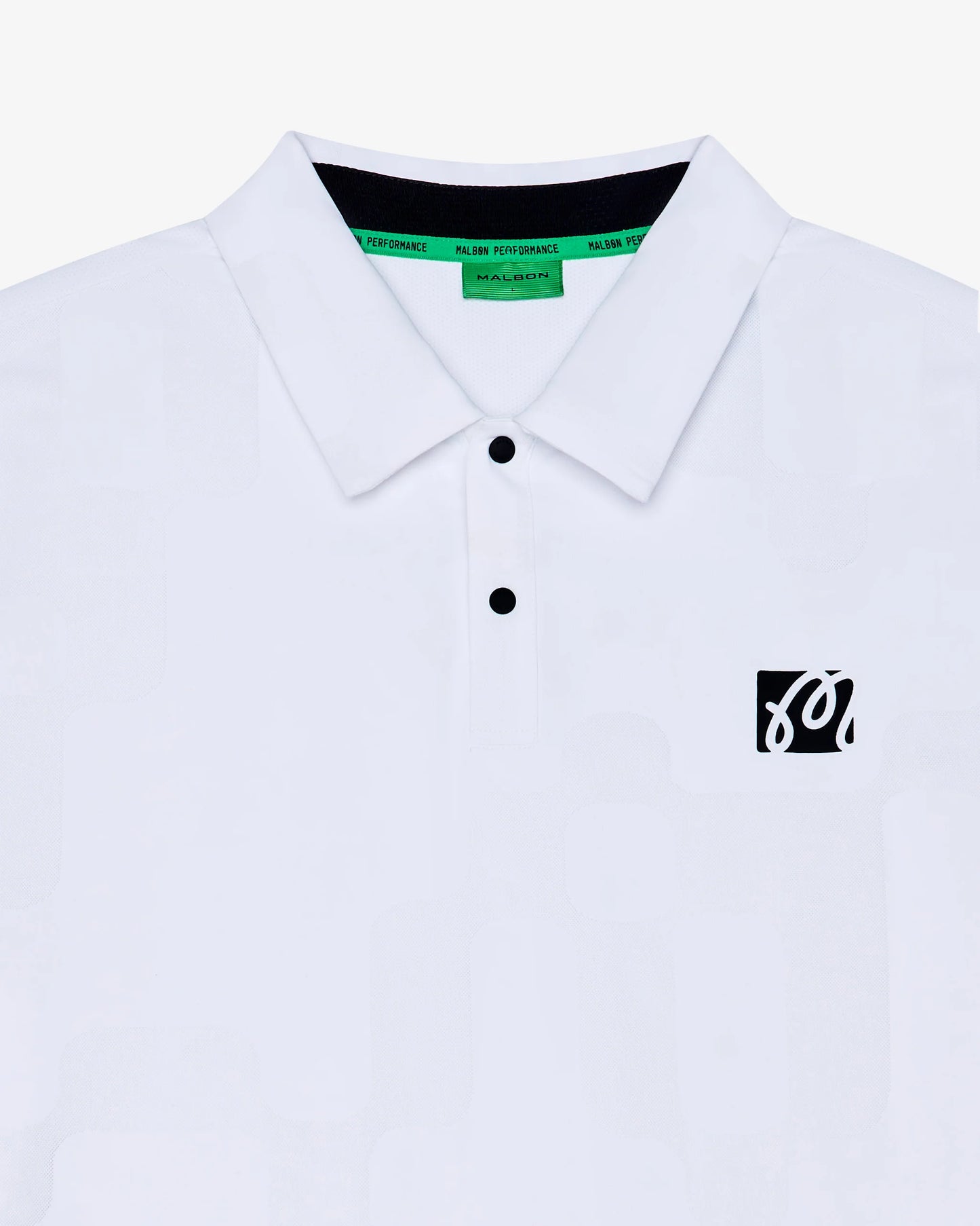 Performance Mesh Polo - White
