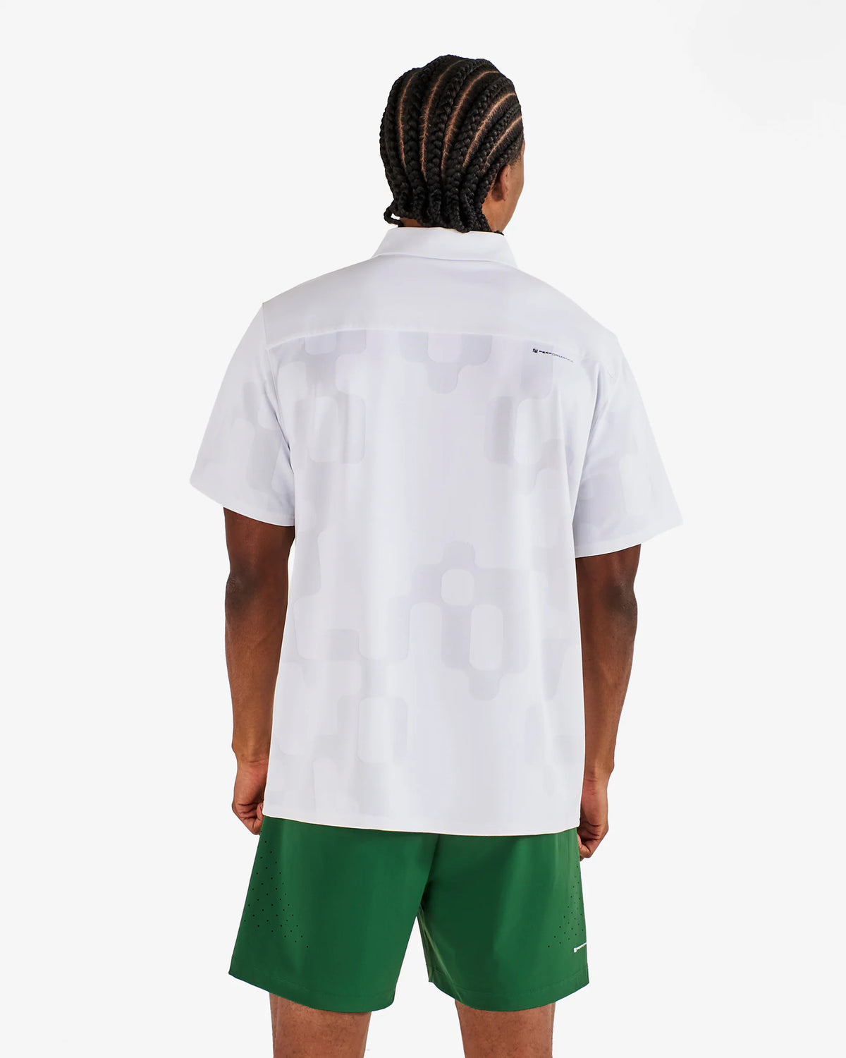 Performance Mesh Polo - White
