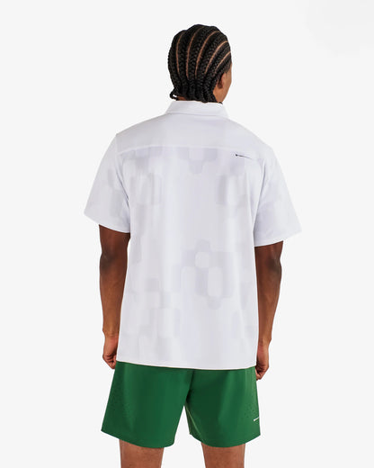 Performance Mesh Polo - White