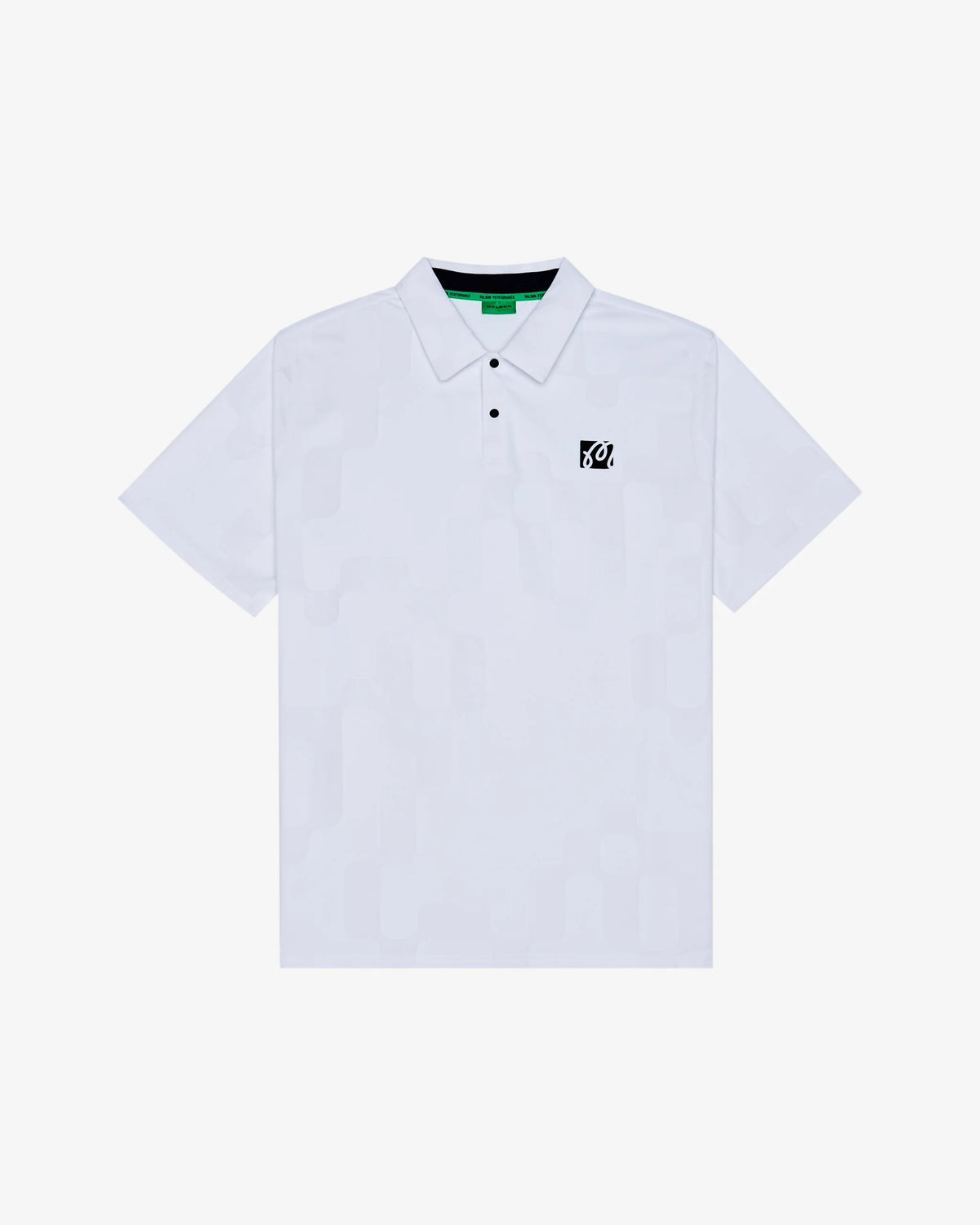 Performance Mesh Polo - White