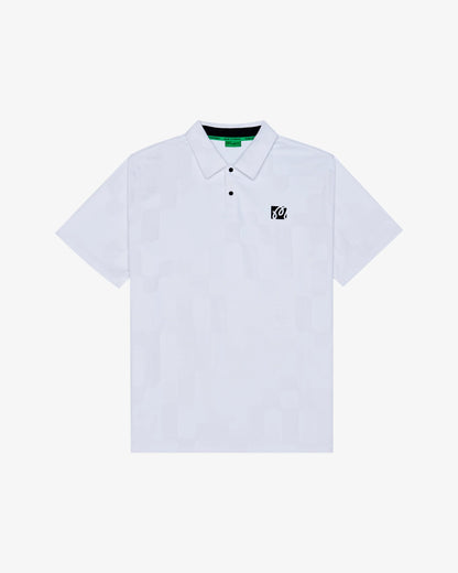 Performance Mesh Polo - White