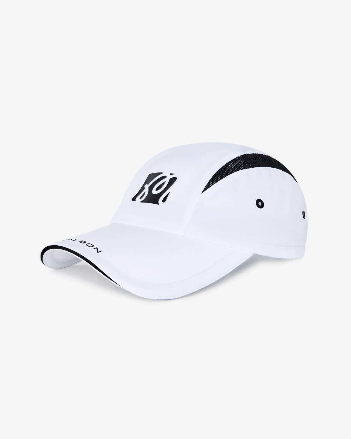 Performance Mesh Panel Bungee Hat - White / Silver