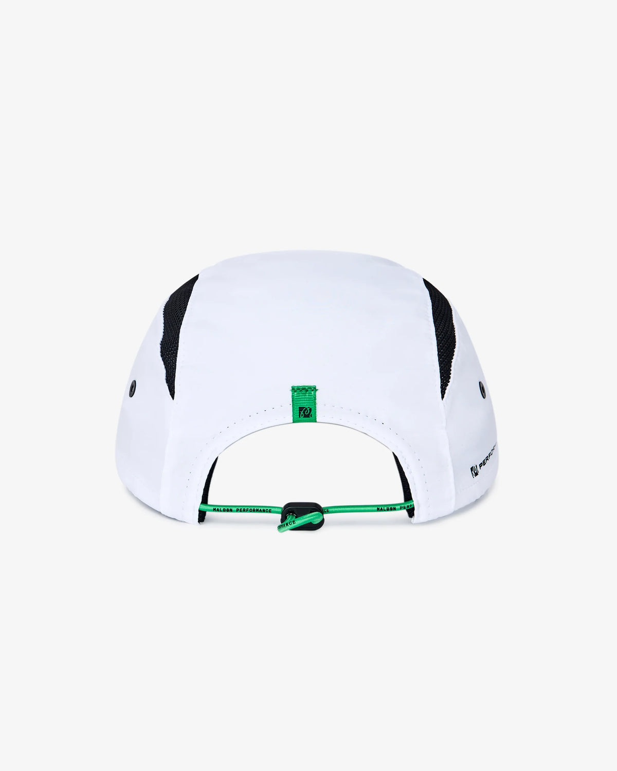 Performance Mesh Panel Bungee Hat - White / Silver