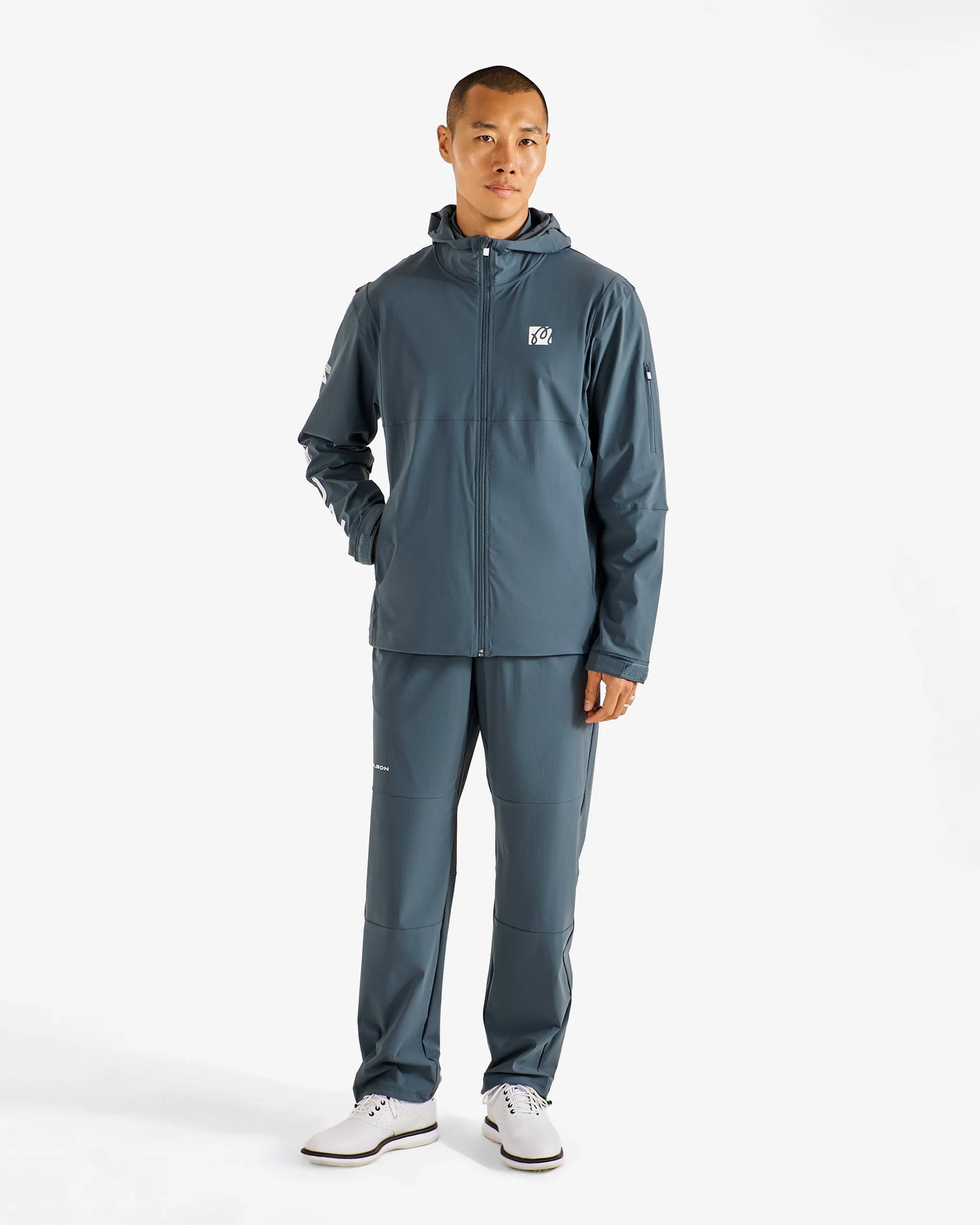 Performance Full Zip Shell Jacket - Dark Slate