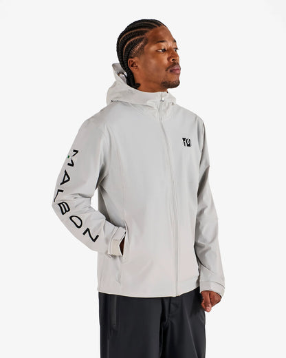 Performance Full Zip Shell Jacket - Silver