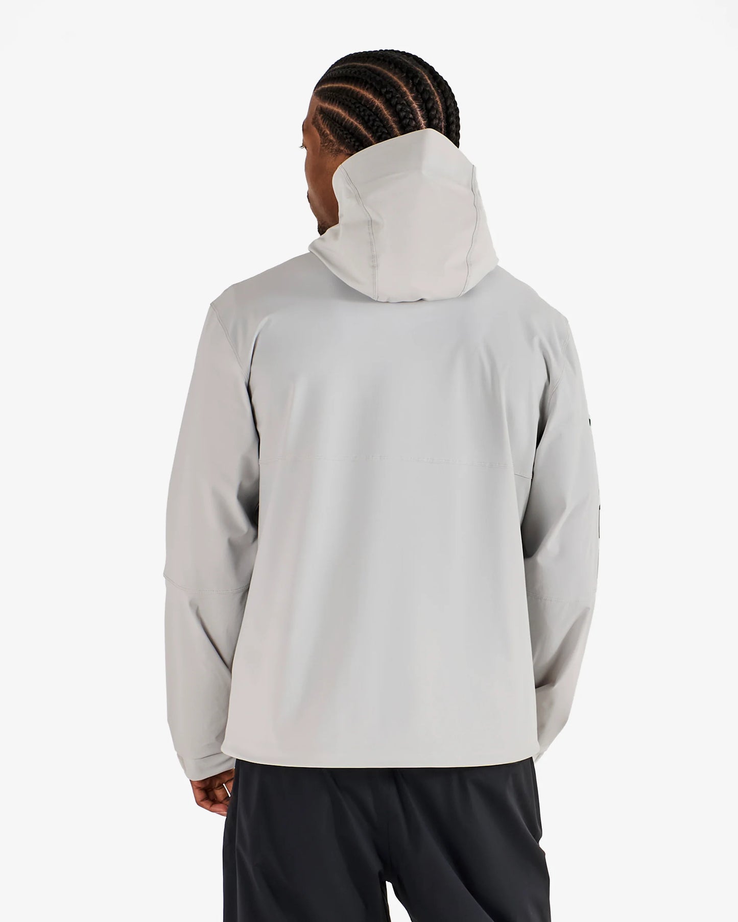 Performance Full Zip Shell Jacket - Silver