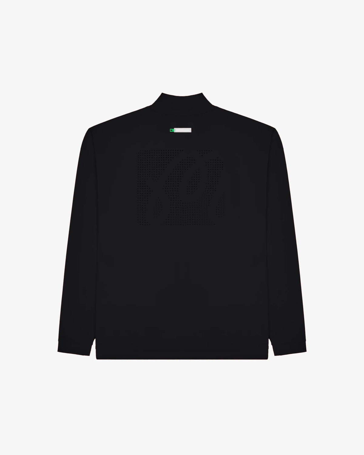 Performance Quarter Zip Shell Pullover - Black
