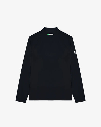 Performance Raglan Quarter Zip - Black