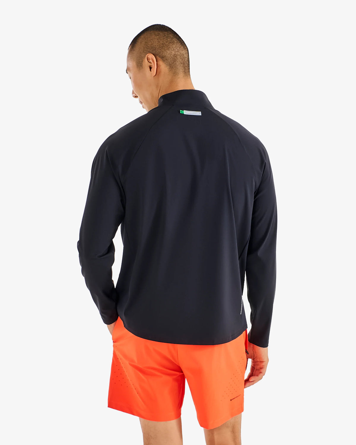 Performance Raglan Quarter Zip - Black