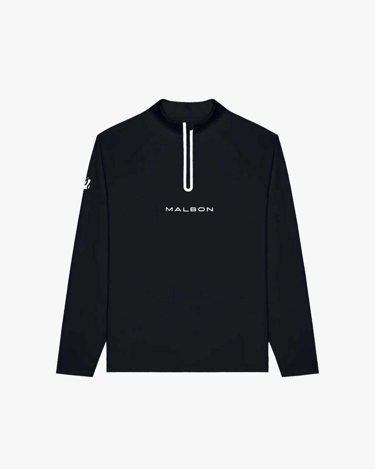 Performance Raglan Quarter Zip - Black