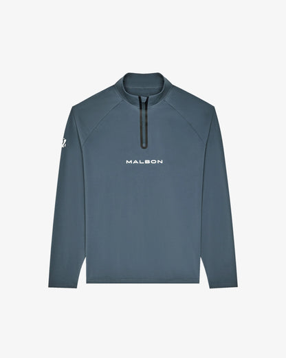 Performance Raglan Quarter Zip - Dark Slate