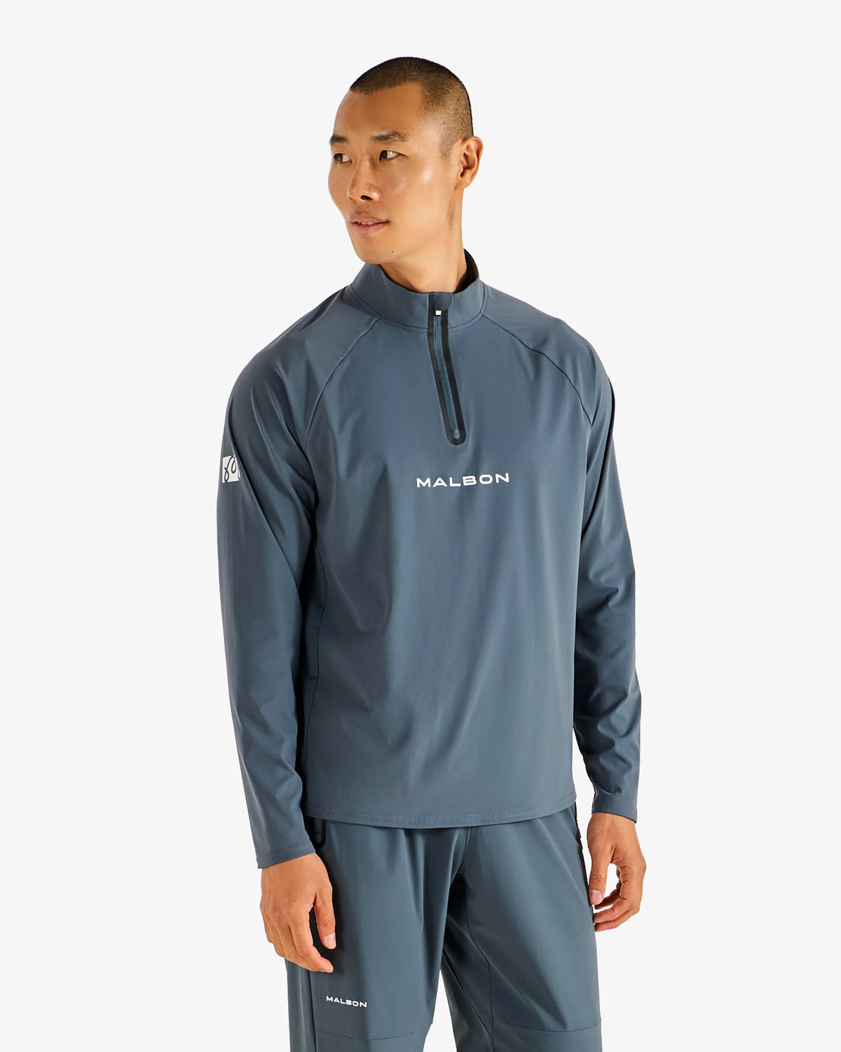 Performance Raglan Quarter Zip - Dark Slate