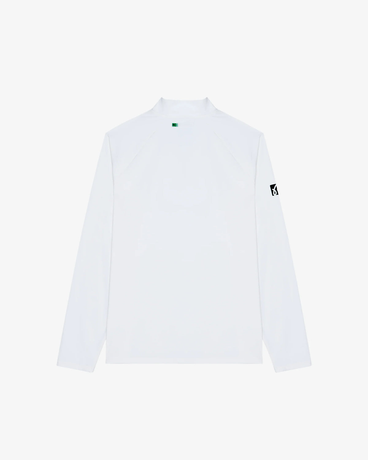 Performance Raglan Quarter Zip - White