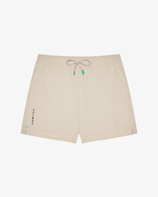 Performance Poly Tech Short - Tan