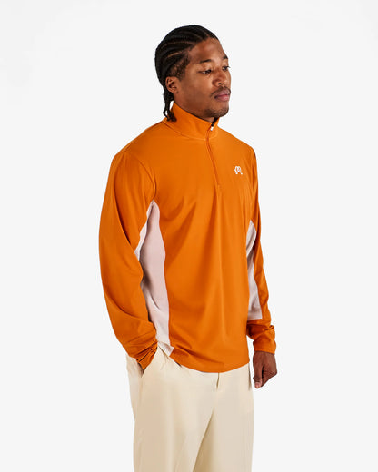Santiago Mid Layer - Marmalade / Cream