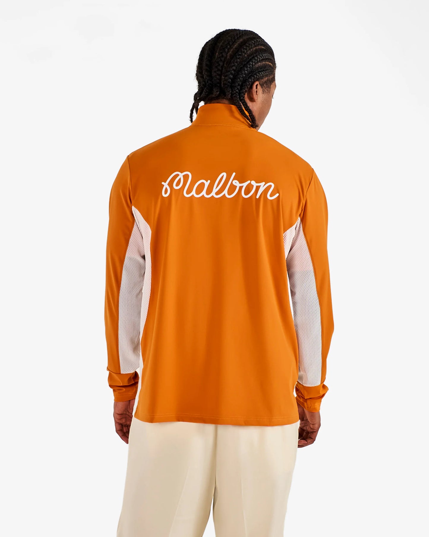 Santiago Mid Layer - Marmalade / Cream