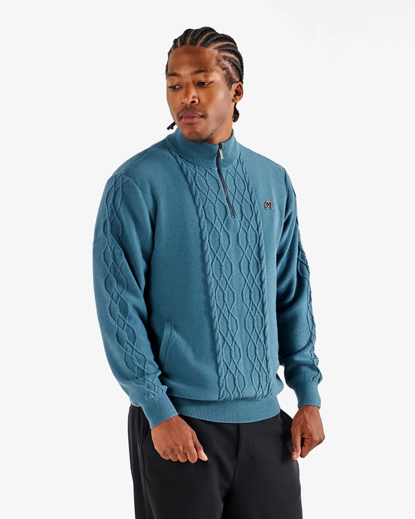 Santoro Sweater - Aegean Blue